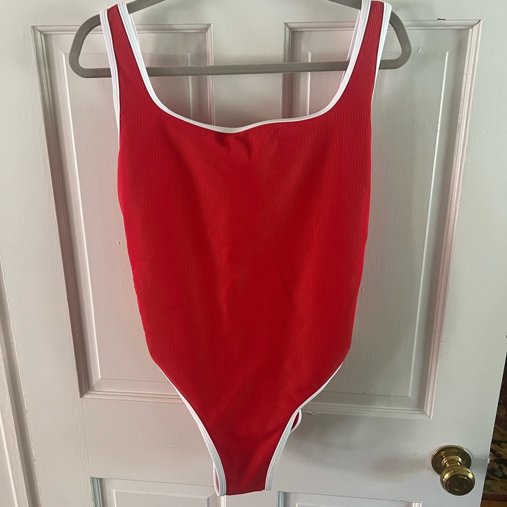 Lain Snow Red Ocean Isle One Piece